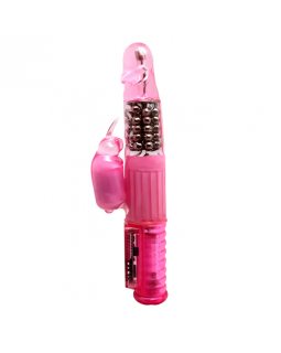 Вибратор с клиторальным зайчиком BW-043007-foto2