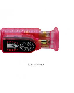 Вибратор с клиторальным зайчиком BW-043007-foto6