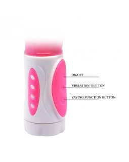 Вибратор с шариками анальной и клиторальной стимуляцией BW-065005 PINK-foto5