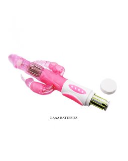 Вибратор с шариками анальной и клиторальной стимуляцией BW-065005 PINK-foto6