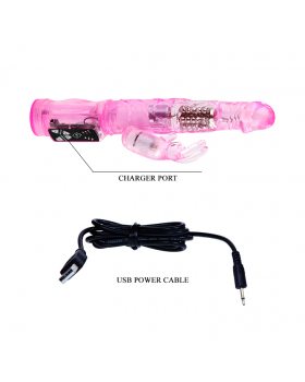 Вибратор-кролик с ротацией BW-037030-foto3