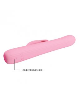 Вибратор-кролик с вращением Pretty Love Julian BI-014640-1-foto2