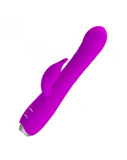 Вибратор c вращающимися шариками и клиторальным стимулятором PrettyLove Molly BI-014692-foto5