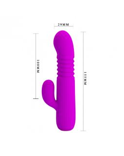 Вибратор с фрикциями Pretty Love Leopold BI-014593-foto2