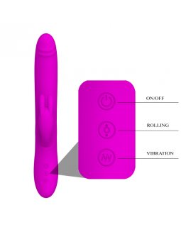 Вибратор с движущимися шариками Pretty Love Byron BW-069001-foto3