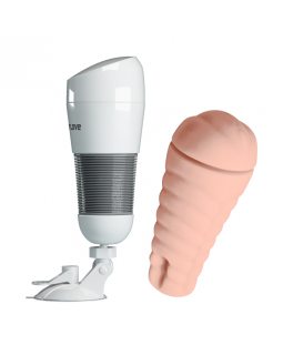 Мастурбатор-вагина в колбе с присоской BM-00900T49N-1-foto2