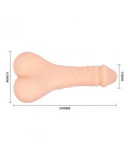 Удлиняющая насадка-мастурбатор Bigger Man BM-009176-1-foto2