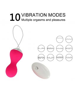 Силиконовое вибро-яйцо с дистанц. пультом 40011-foto2