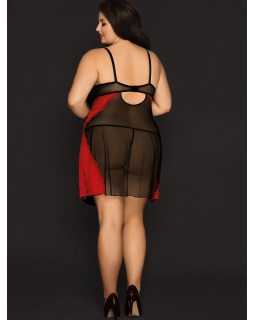 Сексуальный пеньюар pluse size P81163-foto2