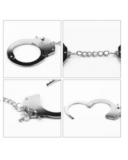 Наручники металлические для рук + 2 ключика LV1503-foto2