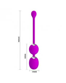 Шарики вагинальные с вибрацией и пультом д/у BI-014548W-foto2