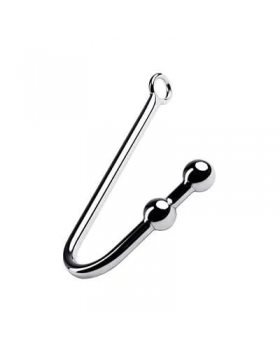 Анальный крюк 2 металлических шара 30185-foto2