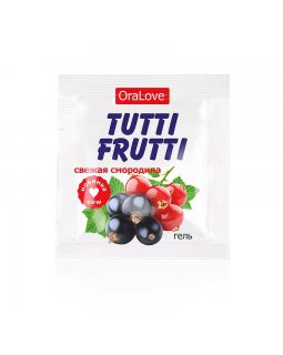 Гель-пробник Tutti-frutti Свежая смородина 4 гр, арт. 30019