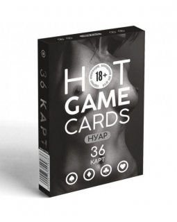 Игральные карты Hot game cards Нуар, 36 карт арт 7354583