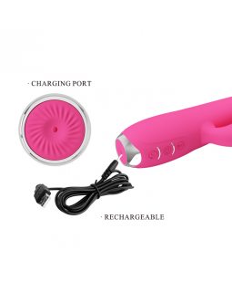 Вибратор Regina с пульсирующей головкой 19,8 см BI-014727-1-foto2