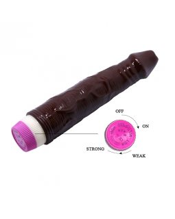Вибраторы темные со светлой головкой 22 см BW-001064-foto4