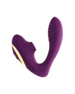 МАССАЖЕР С ДВОЙНОЙ СТИМУЛЯЦИЕЙ L'EROINA BY TOYFA MAVE, СИЛИКОН, ФИОЛЕТОВЫЙ, 14 СМ 561027-foto5