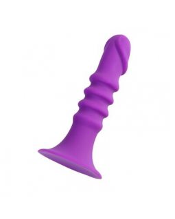 АНАЛЬНЫЙ ФАЛЛОИМИТАТОР A-TOYS DRILLY, СИЛИКОН, ФИОЛЕТОВЫЙ, 14 СМ 761319-foto6