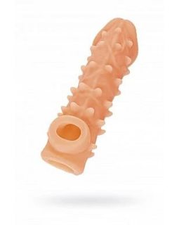 НАСАДКА KOKOS РЕАЛИСТИЧНАЯ, TPE, ТЕЛЕСНАЯ, 13,8 СМ CS.009-S-foto5