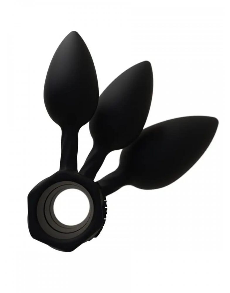 НАБОР АНАЛЬНЫХ ПЛАГОВ BATHMATE ANAL TRAINING PLUGS, СИЛИКОН, ЧЁРНЫЙ BM-V-AP-foto5