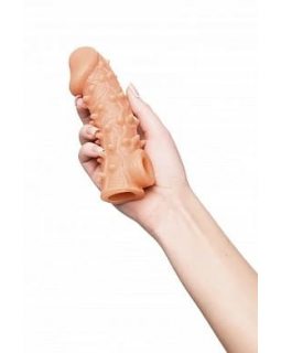 НАСАДКА KOKOS РЕАЛИСТИЧНАЯ, TPE, ТЕЛЕСНАЯ, 15.6 СМ CS.005-M-foto3
