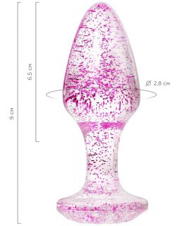 Анальная втулка TOYFA, акрил, фиолетовый, 8 см, Ø 2,8 см881305-4-foto6