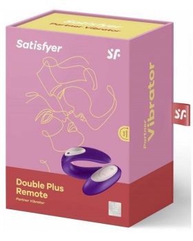 Многофункциональный стимулятор для пар Satisfyer Partner Toy REMOTE,18 см Partner Plus  J2008-3/1
