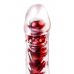 Вибратор TOYFA Trio Vibe, TPE, красный, 15,5см 885110-9