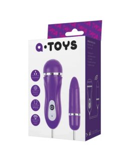 Виброяйцо TOYFA A-Toys Pelly , пластик, фиолетовый, 6,6см761009