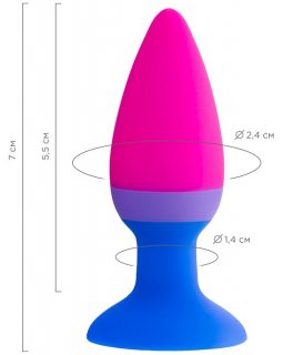 Анальная втулка Beyond by Toyfa, Brian, силикон, розовая, 7 см 873014-foto5