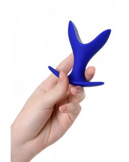 РАСШИРЯЮЩАЯ АНАЛЬНАЯ ВТУЛКА TODO BY TOYFA BLOOM, СИЛИКОН, СИНЯЯ, 9 СМ, Ø 6,5 СМ 357006-foto3