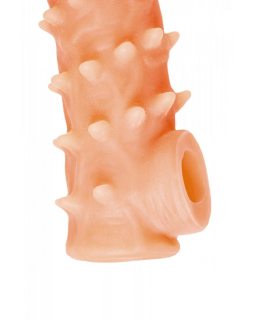 НАСАДКА KOKOS РЕАЛИСТИЧНАЯ, TPE, ТЕЛЕСНАЯ, 13,8 СМ CS.009-S-foto3