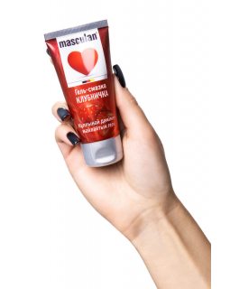Интимный гель со вкусом клубники Masculan 50 мл-foto5
