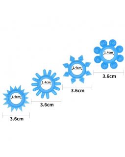 Набор колец светящихся в темноте LV343011-foto3