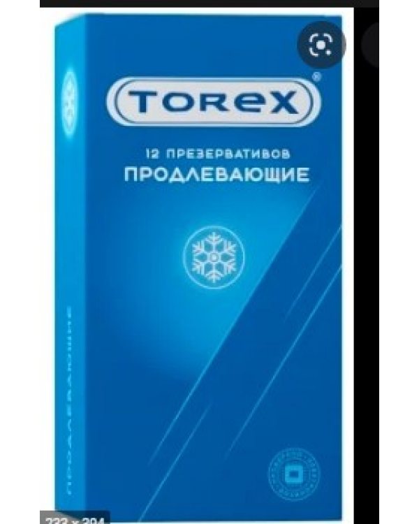 Презервативы TOREX продлевающие №12  (цена за 1 шт)  5336
