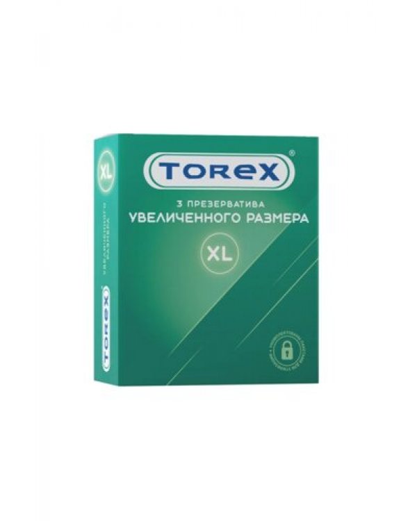 Презервативы TOREX увеличенного размера №3  (цена за упак) 5305