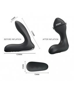 Вибростимулятор простаты c пультом д/у BI-014463W-foto5