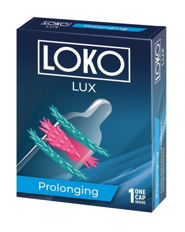 НАСАДКА СТИМУЛИРУЮЩАЯ PROLONGING LOKO LUX