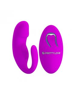 Вибратор для пары с пультом д/у Pretty Love BI-014482W-foto2