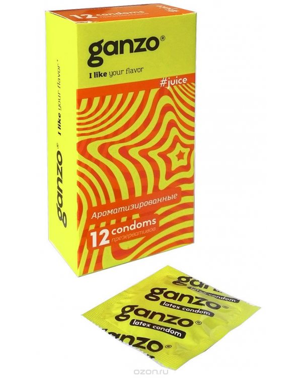 Ganzo JUCE №12 ароматизированные