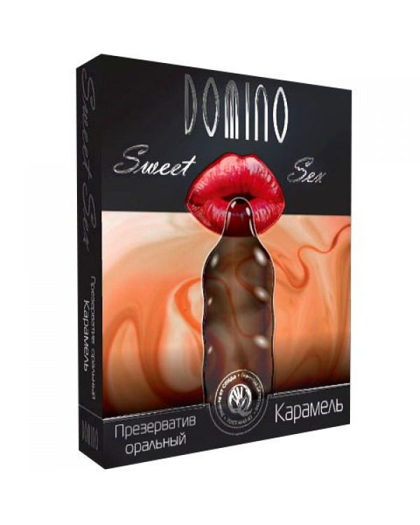 ПРЕЗЕРВАТИВЫ "DOMINO" SWEET SEX Карамель 3штуки (оральные), цена за упак