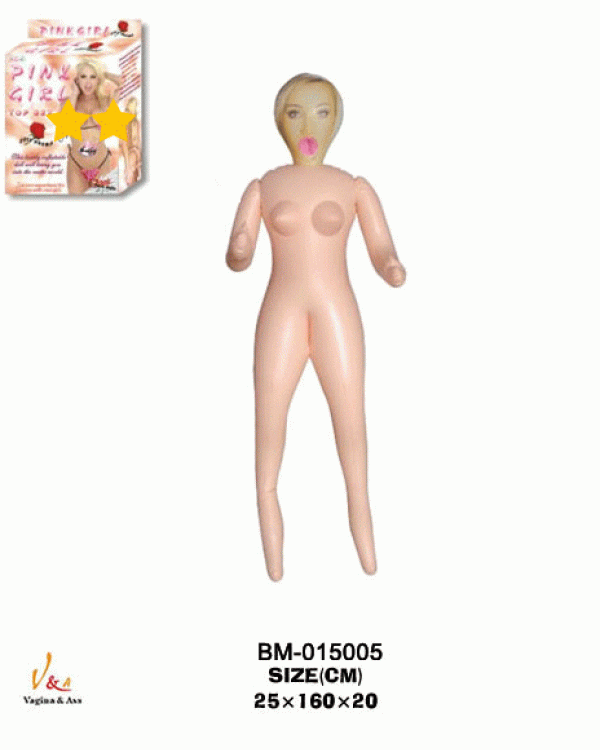 Кукла блондинка 3 отверстия BM-015005N