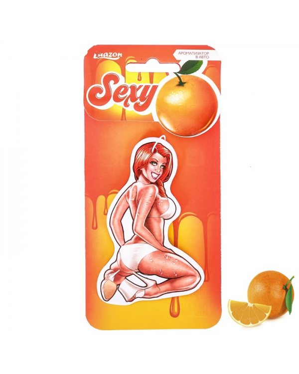 Ароматизатор бумажный "Апельсин", Sex   2626730