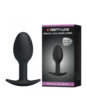 Анальная втулка с шариком Pretty Love BI-040033
