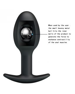 Анальная втулка с шариком Pretty Love BI-040033-foto5