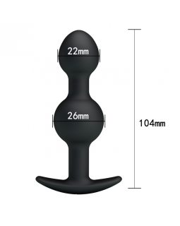 Анальные шарики силиконовые диаметр 2.6 см BI-040034 Арт-7915-foto4