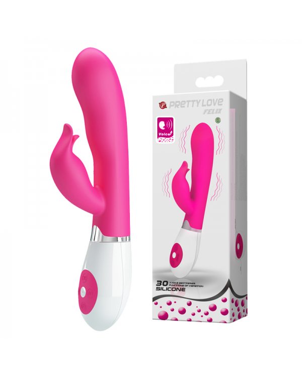 Вибратор Pretty Love FELIX с голосовым управлением BI-014243