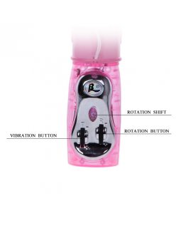 Вибратор Verve rabbit с клиторальной стимуляцией и ротацией BW-020535R-foto3