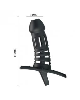 Силиконовая насадка Pretty Love с кольцом BI-026232-foto5