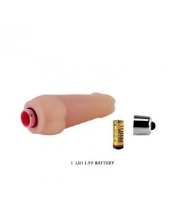 Мини-вибратор 12 см BI-040012-foto2